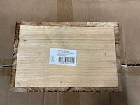 Partij planter broome wood 20x13xh10cm (648x) - afbeelding 4 van  5