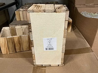 Partij planter broome wood 25x13xh10cm fsc (210x) - afbeelding 3 van  5