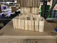 Partij planter broome wood 30x13xh10cm (240x) - afbeelding 1 van  5