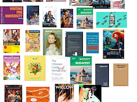 Partij plantmanden en boeken, mica decorations - afbeelding 3 van  7