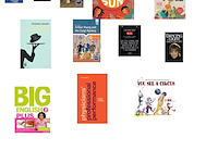 Partij plantmanden en boeken, mica decorations - afbeelding 5 van  7