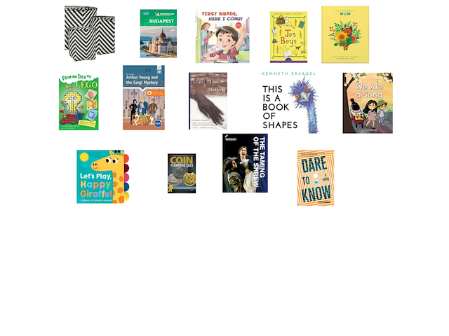 Partij plantmanden en boeken, mica decorations - afbeelding 6 van  7