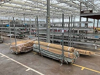 Partij plantstokken