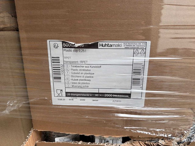 Partij plastic bekers (~9000st) - afbeelding 4 van  4
