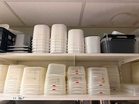 Partij plastic gastronormbakken en deksels - afbeelding 2 van  8