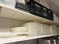 Partij plastic gastronormbakken en deksels - afbeelding 4 van  8