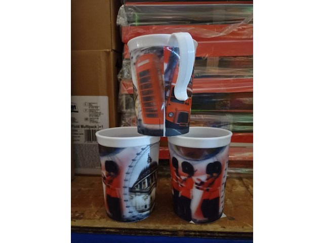 Partij plastic harde bekers 72 stuks - afbeelding 2 van  3