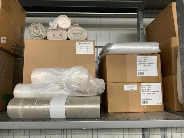 Partij plastic zakken - afbeelding 1 van  2