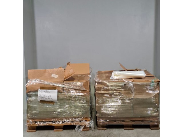 Partij plastic zakken - afbeelding 1 van  7