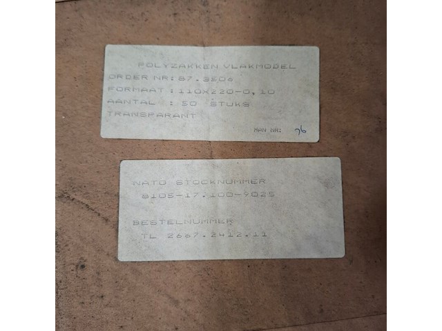 Partij plastic zakken - afbeelding 4 van  7