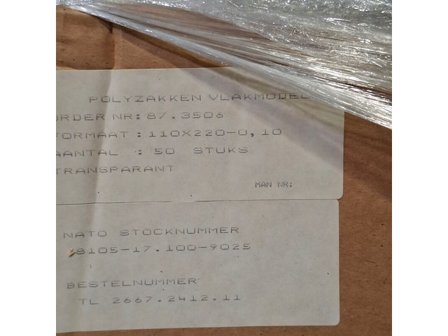 Partij plastic zakken - afbeelding 5 van  6