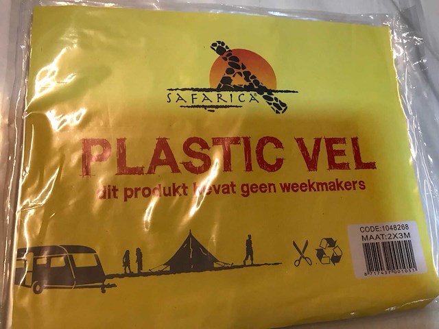 Partij plastic zeil - afbeelding 2 van  2