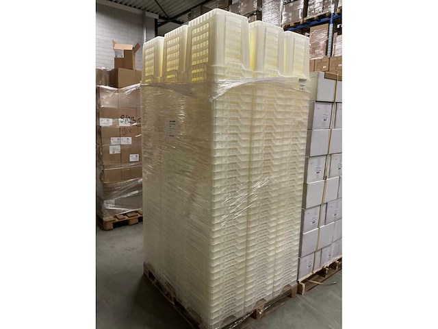 Partij plastice bloemenemmers 33x26x38,5cm (369x) - afbeelding 3 van  4