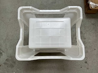 Partij plastice bloemenemmers 40x33x38cm (369x) - afbeelding 2 van  4