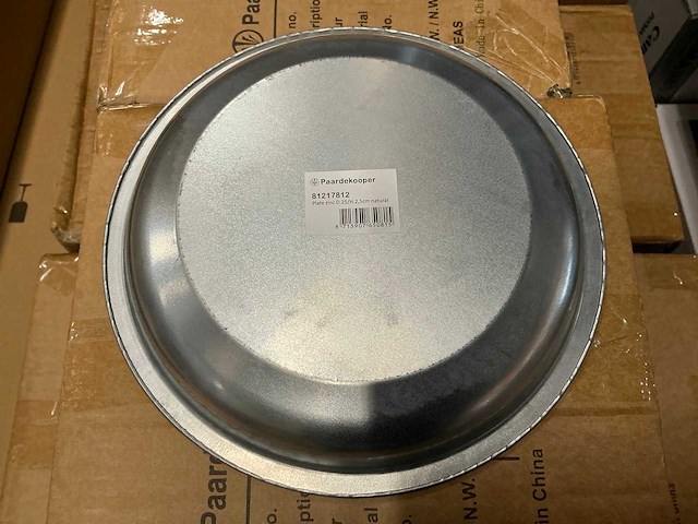 Partij plate zinc d25/h2,5cm (1620x) - afbeelding 3 van  4