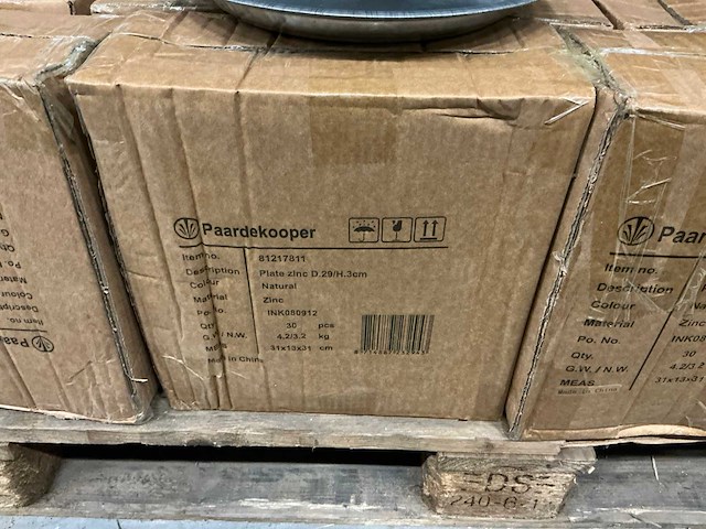 Partij plate zinc d29/h3cm (660x) - afbeelding 4 van  4