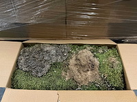 Partij platmos 2kg per doos (39x) - afbeelding 4 van  5