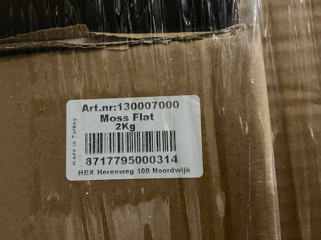 Partij platmos 2kg per doos (39x) - afbeelding 5 van  5