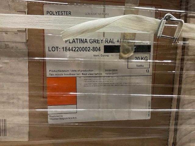 Partij poedercoat poeder, 10 pallets - afbeelding 7 van  18