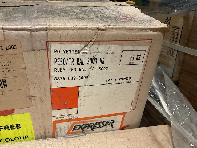 Partij poedercoat poeder, 10 pallets - afbeelding 9 van  18