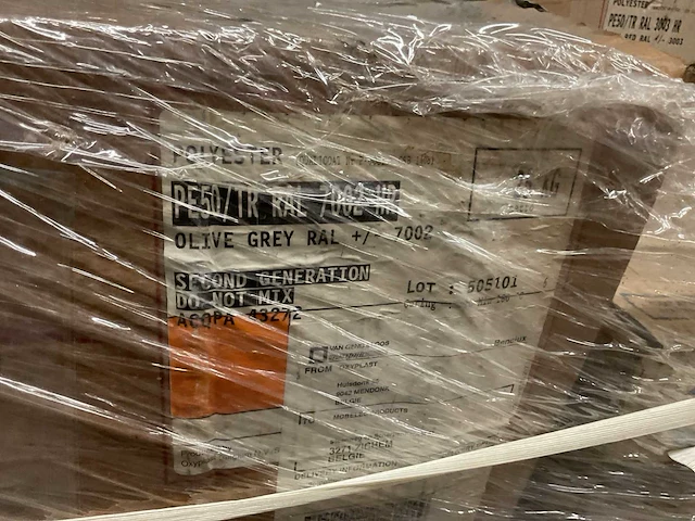 Partij poedercoat poeder, 10 pallets - afbeelding 10 van  18