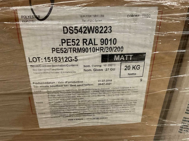 Partij poedercoat poeder, 10 pallets - afbeelding 13 van  18
