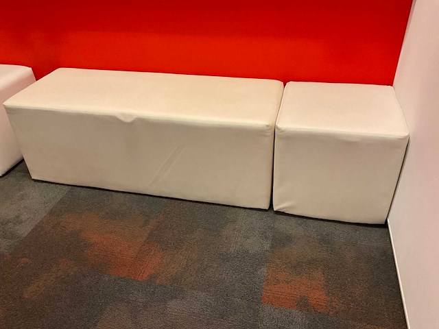 Partij poefen, 5 stuks - afbeelding 3 van  3