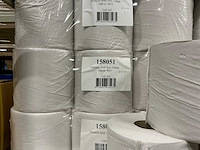 Partij poetsrollen midi eco 1-laags 300m wit (148x) - afbeelding 2 van  2