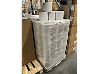 Partij poetsrollen midi eco 1-laags 300m wit (148x) - afbeelding 4 van  4