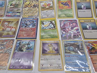 Partij pokémon verzamelkaarten bestaande uit kaarten uit diverse series (o.a. vintage) - afbeelding 8 van  9