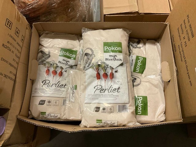 Partij pokon perliet bio zak 6l (22x) - afbeelding 1 van  5