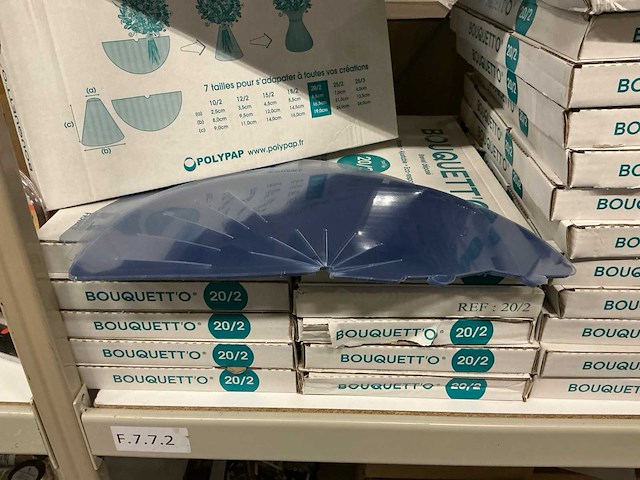 Partij polypap bouquetto 20/2 (47x) - afbeelding 2 van  4
