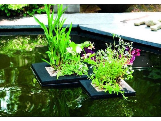 Partij polystyreen plantdrijvers - afbeelding 1 van  7