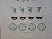 Partij porseleinen servies o.a. laura asley en dutch rosé - afbeelding 14 van  43