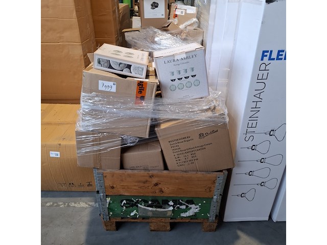 Partij porseleinen servies o.a. laura asley en dutch rosé - afbeelding 12 van  43