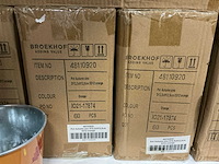 Partij pot autumn zinc d13,3xh12,5cm es12 orange (710x) - afbeelding 5 van  5