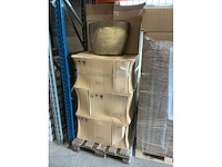 Partij pot boat olive 36 mira gold 51,5/30x16/14x37cm (28x) - afbeelding 4 van  5