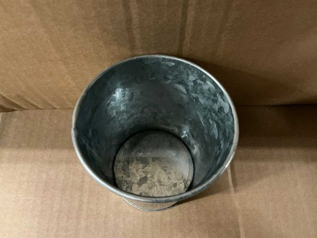 Partij pot christmas truck zinc ø10xh10cm es9 (1600x) - afbeelding 2 van  6