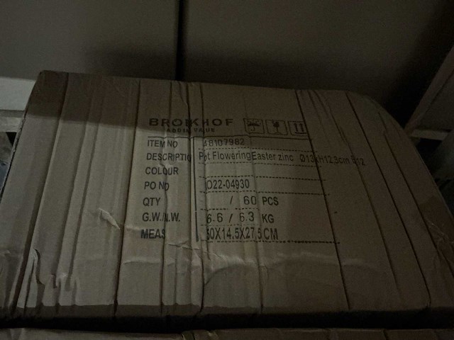 Partij pot flowering easter zinc ø13,3xh12,3cm es12 (240x) - afbeelding 6 van  6