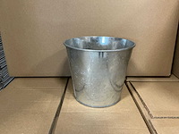 Partij pot oxford zinc ø15,5xh13,5cm metal (840x)