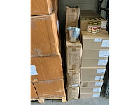 Partij pot oxford zinc ø15,5xh13,5cm metal (840x) - afbeelding 2 van  2