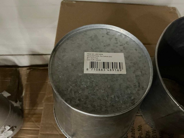 Partij pot oxford zinc ø17,5xh17cm (505x) - afbeelding 3 van  5