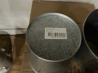 Partij pot oxford zinc ø17,5xh17cm (505x) - afbeelding 3 van  5