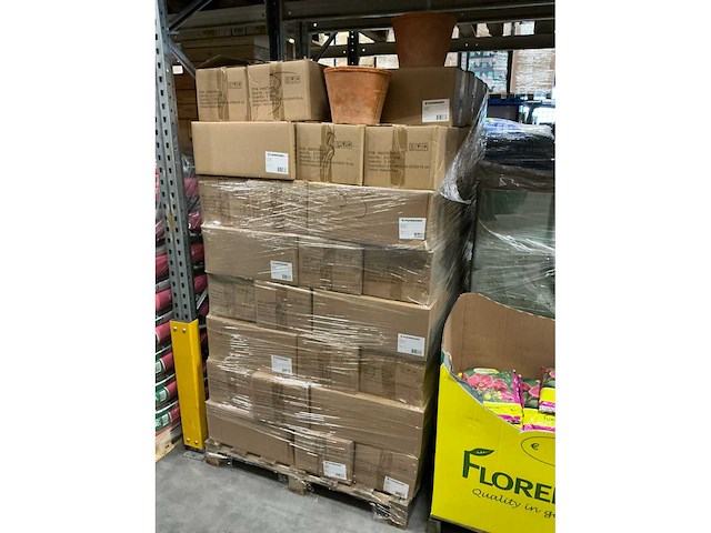 Partij pot redstone d25xh18cm nature red (126x) - afbeelding 2 van  7