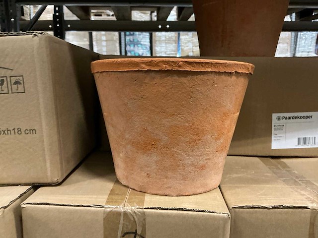 Partij pot redstone d25xh18cm nature red (126x) - afbeelding 3 van  7