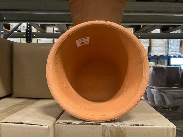 Partij pot redstone d25xh18cm nature red (126x) - afbeelding 4 van  7