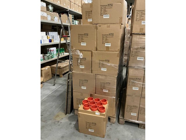 Partij pot ribbed d11,5/h8,5cm orange es99 dolomite (1080x) - afbeelding 2 van  3