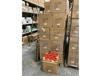 Partij pot ribbed d11,5/h8,5cm orange es99 dolomite (1080x) - afbeelding 2 van  3