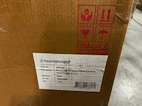 Partij pot victoria s/3 metal h36/h31/h26cm yellow (4x) - afbeelding 6 van  6