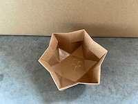 Partij potcovers kraft 16/16x7.5/7.5x8.5cm (880x) - afbeelding 4 van  6